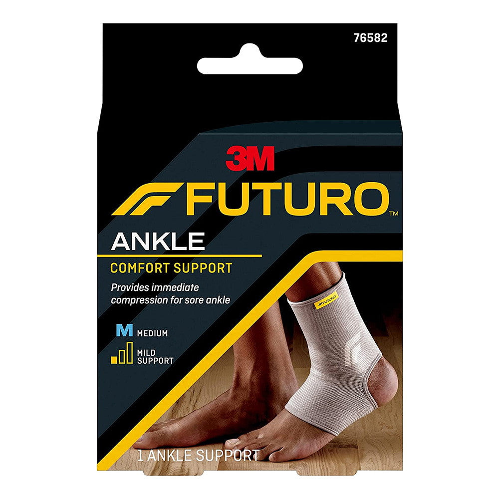 Futuro Comfort Lift Ankle Support, Medium, 8 - 9 Inch, #4503M, 1 Ea